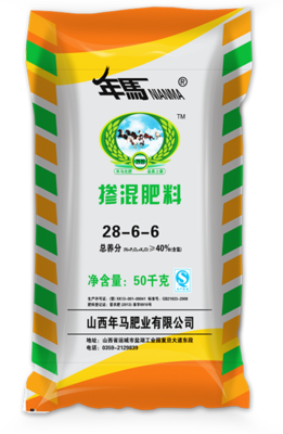 氯化钾掺混肥28-6-6 50KG